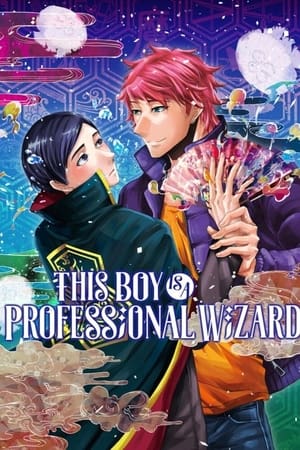 这个男子，从事魔法工作。